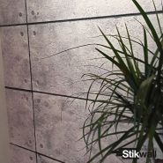 دیوارپوش طرح بتن اکسپوز StikWall مدل201-687